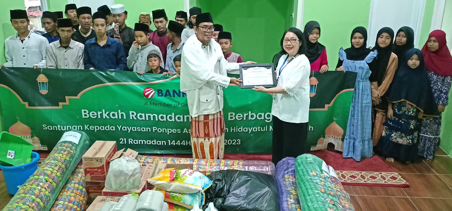 BULAN SUCI RAMADAN 1444 H, BANK INA BERIKAN SANTUNAN DI KABUPATEN BOGOR