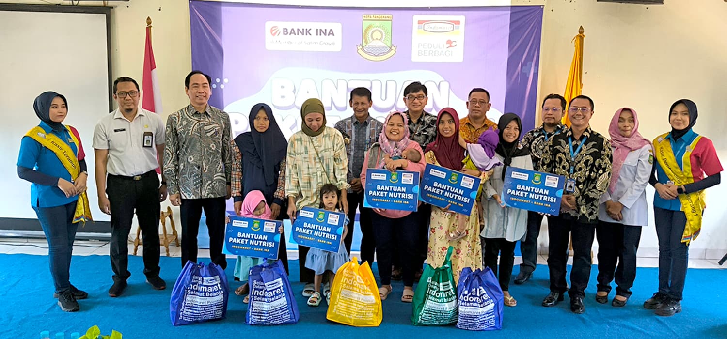 Bank INA Berkolaborasi dengan Indomaret Dalam Program CSR