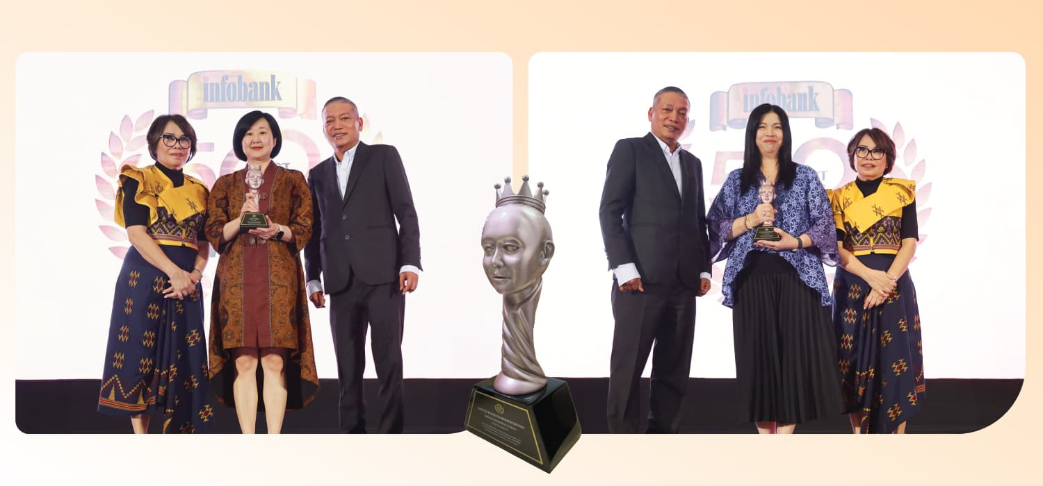 Bank INA Win The Most 500 Outstanding Women 2025 in Financial Sector & State Owned Enterprise Award