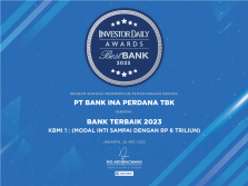 Investor Daily - Bank Terbaik 2023 KBMI 1 : (Modal Inti sd Rp. 6 Triliun) - 26 Mei 2023