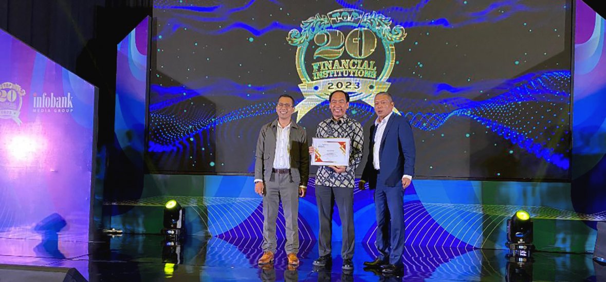 PT Bank Ina Perdana Tbk Mendapatkan Penghargaan di The Finance Awards 2023
