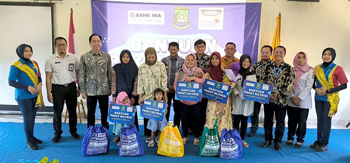 Bank INA Collaborates with Indomaret in CSR Program